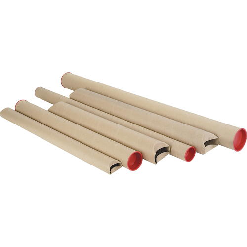 Tubes postaux Snap-Seal, 2" la x 18" lo Southpoint Industrial Supply