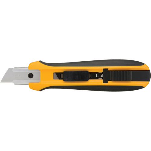 Five-Position Safety Knife, 18 mm, Silver, Rubber Handle Southpoint Industrial Supply