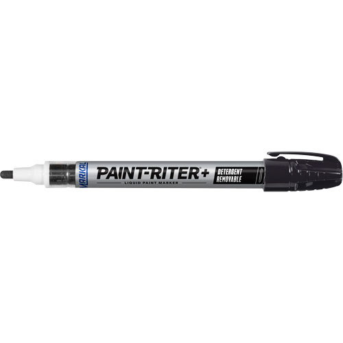 Marqueur &agrave; peinture nettoyable au d&eacute;tergent Paint-Riter+, Liquide, Noir Southpoint Industrial Supply