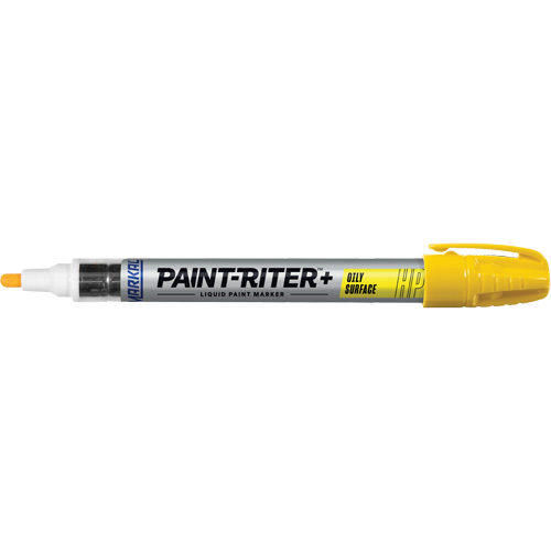 Marqueur pour surfaces huileuses Paint-Riter +, Liquide, Jaune Southpoint Industrial Supply