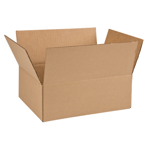 Boîte en carton ondul&eacute;, 12" lo x 10" la x 4" h Southpoint Industrial Supply