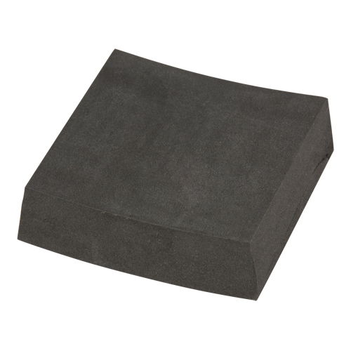 Black Neoprene Foam, 1" Thick, 3" L x 3" W Southpoint Industrial Supply
