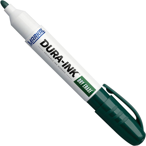 Dura-Ink&reg; Dry Erase Ink Markers, Green, Bullet Tip Southpoint Industrial Supply