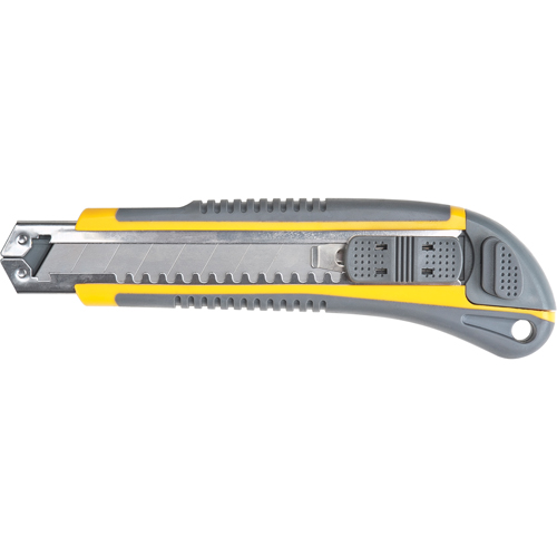 Knife ATK100, 18 mm, Carbon Steel, Rubber Handle Southpoint Industrial Supply