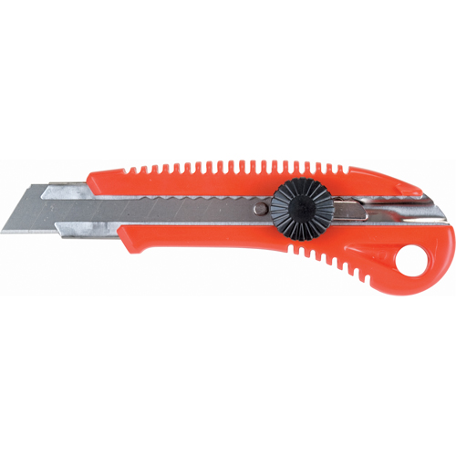 Couteau professionnel ATK400, 18 mm, Acier au carbone, Prise en Plastique Southpoint Industrial Supply
