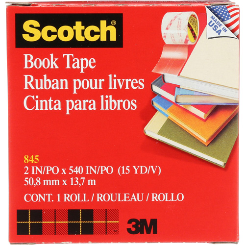 Scotch&reg; Book Repair Tape Southpoint Industrial Supply