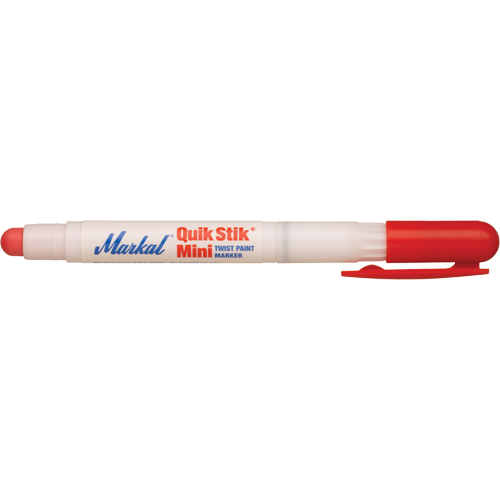 Quik Stik&reg; Mini Paint Marker, Solid Stick, Red Southpoint Industrial Supply