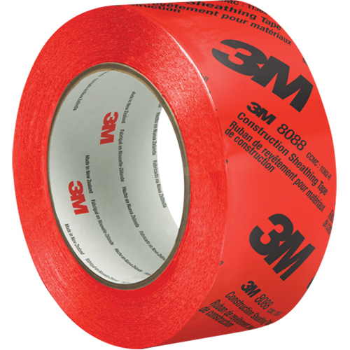 Construction Sheathing Tape 8088, 60 mm (2-3/8") x 66 m (216'), Red Southpoint Industrial Supply