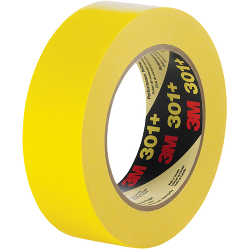 301+ Performance Masking Tape, 48 mm (2") x 54.8 m (180'), Yellow Southpoint Industrial Supply