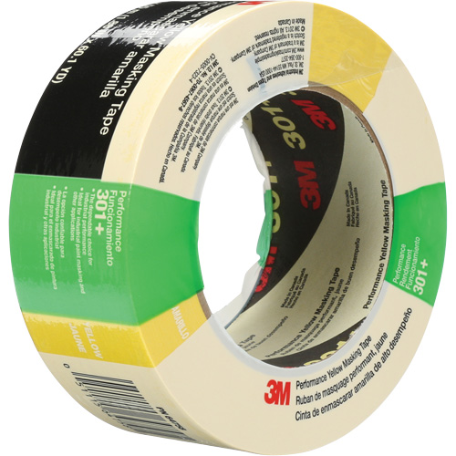 301+ Performance Masking Tape, 48 mm (2") x 54.8 m (180'), Yellow Southpoint Industrial Supply