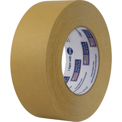 Utility Paper Flatback Tape, 48 mm (2") x 54.8 m (180'), Kraft Southpoint Industrial Supply