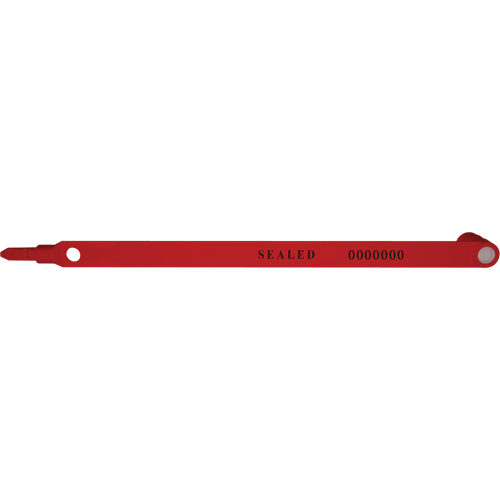 uniFreight Security Seals, 7-3/4", Plastic, Truck Seal Southpoint Industrial Supply