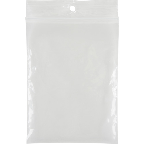 Sacs en poly, Refermable, 4" x 3", 4 mils Southpoint Industrial Supply