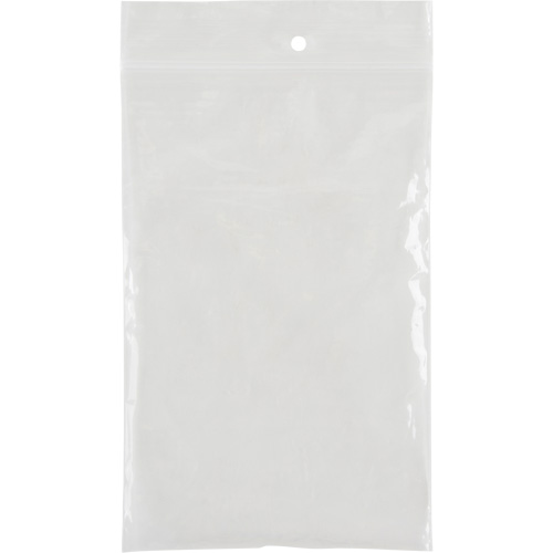 Sacs en poly, Refermable, 6" x 4", 4 mils Southpoint Industrial Supply