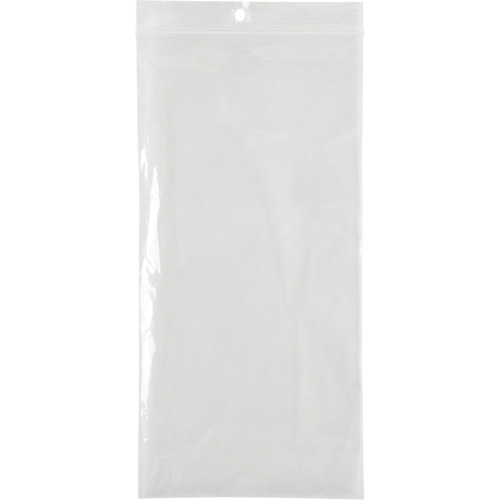 Sacs en poly, Refermable, 8" x 4", 2 mils Southpoint Industrial Supply