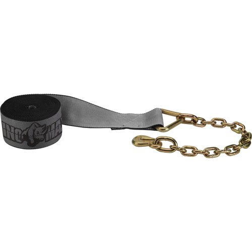 Winch Strap with Chain Anchor Southpoint Industrial Supply