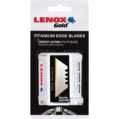 Lenox Gold&reg; Utility Knife Blades, Single Style Southpoint Industrial Supply
