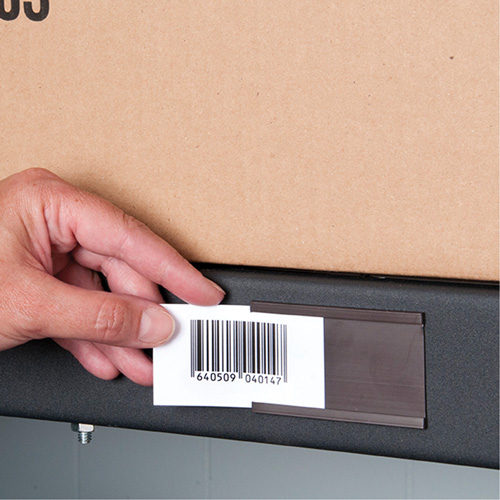 Porte-&eacute;tiquette, Magn&eacute;tique, 600" lo x 2" la Southpoint Industrial Supply