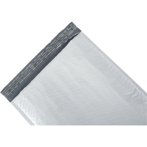 Bubble Shipping Mailer, Polyethylene, 10-1/2" W x 16" L Southpoint Industrial Supply