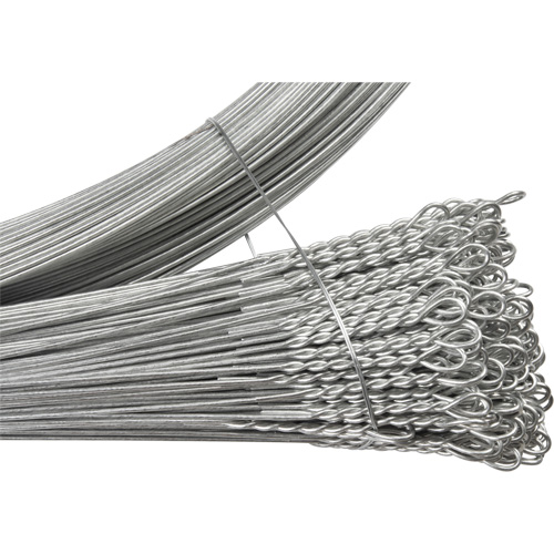 Baling Wire, Galvanized, 13-1/2' L, 13 ga. Southpoint Industrial Supply