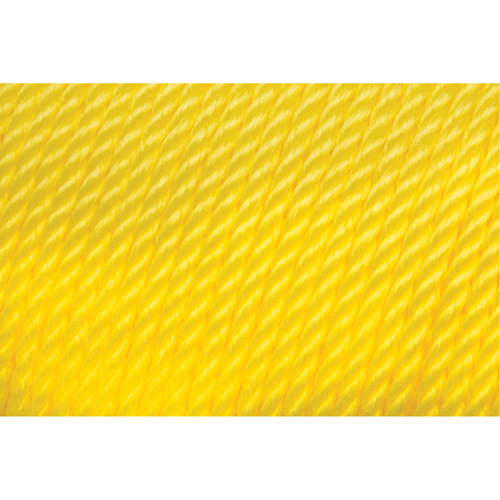 1/4" Braided Yellow Rope, Polypropylene, 1300' Southpoint Industrial Supply