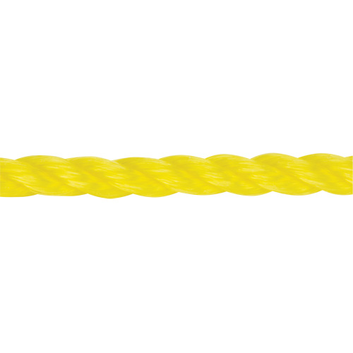 3/8" Braided Yellow Rope, Polypropylene, 630' Southpoint Industrial Supply