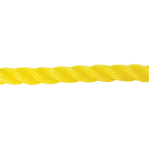 5/8" Braided Yellow Rope, Polypropylene, 200' Southpoint Industrial Supply