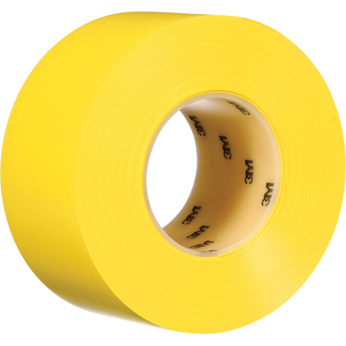 Durable Floor Marking Tape 971, 3" x 108', Vinyl, Yellow Southpoint Industrial Supply