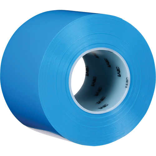 Durable Floor Marking Tape 971, 4" x 108', Vinyl, Blue Southpoint Industrial Supply