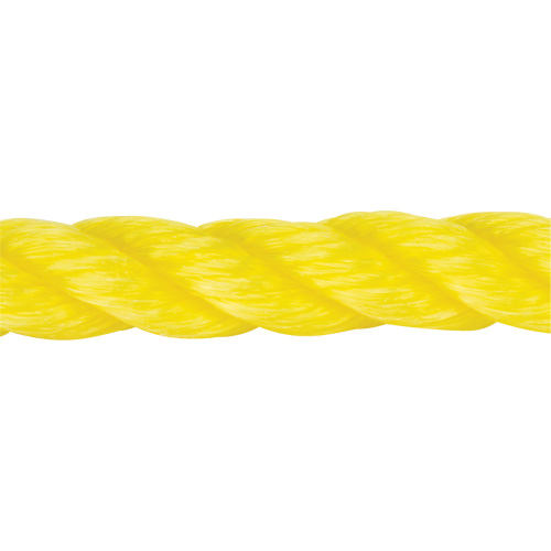 Braided Yellow Rope, Polypropylene, 144' Southpoint Industrial Supply