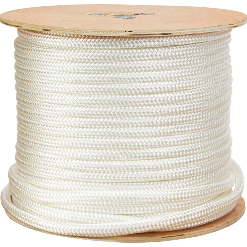 Braided White Rope, Nylon, 250' Southpoint Industrial Supply