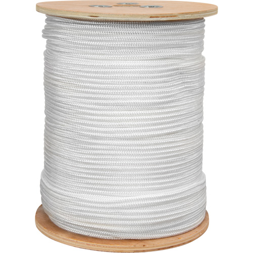 Corde blanche tress&eacute;e, Nylon, 250' Southpoint Industrial Supply