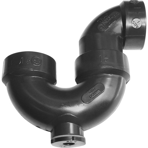 Solvent-Cement Joint P-Trap with Cleanout Southpoint Industrial Supply