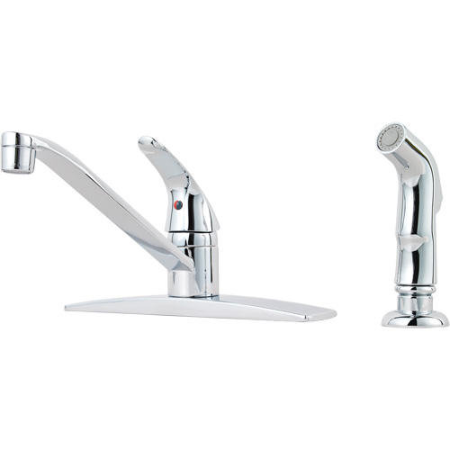 Robinet de cuisine avec pulv&eacute;risateur s&eacute;rie Pfirst Southpoint Industrial Supply