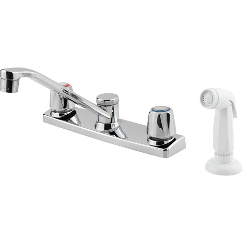 Robinet de cuisine avec pulv&eacute;risateur s&eacute;rie Pfirst Southpoint Industrial Supply