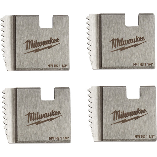 Matrices de tuyauterie portables NPT, Pour tuyau de 1-1/4", Acier rapide Southpoint Industrial Supply