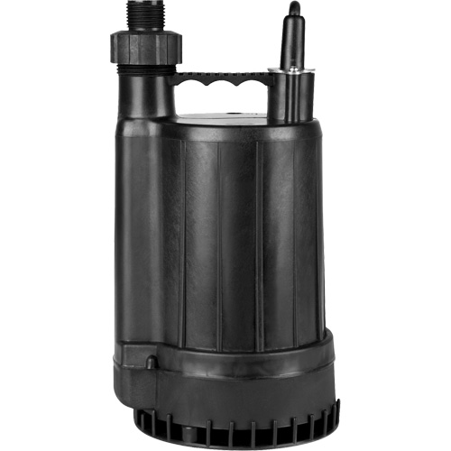 Pompe utilitaire en thermoplastique, 115 V, 2200 gal/h, 1/4 CV Southpoint Industrial Supply