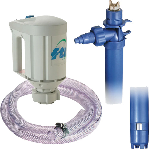 Trousse de pompe pour baril PFM-40 avec moteur M3V, Polypropyl&egrave;ne/PVDF/Acier inoxydable Southpoint Industrial Supply