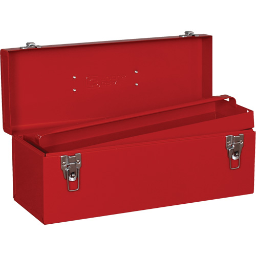 Coffre &agrave; outils, 7-1/8" P x 19" la x 7-1/2" h, Rouge Southpoint Industrial Supply