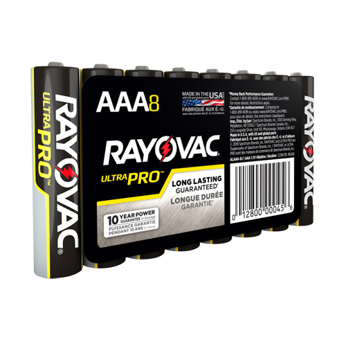 Ultra PRO Industrial Batteries, AAA, 1.5 V Southpoint Industrial Supply