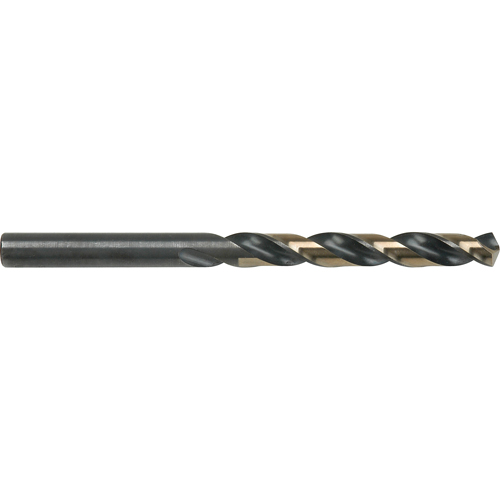 Two-Tone Jobber Drill Bit, High Speed Steel, 33/64", 6-5/8" L, 4-13/16" Flute, 135° Point Angle Southpoint Industrial Supply