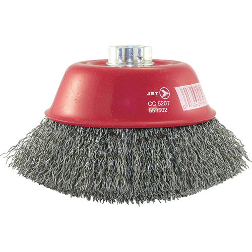 Brosse-boisseau &agrave; fils cr&ecirc;p&eacute;s en acier Southpoint Industrial Supply