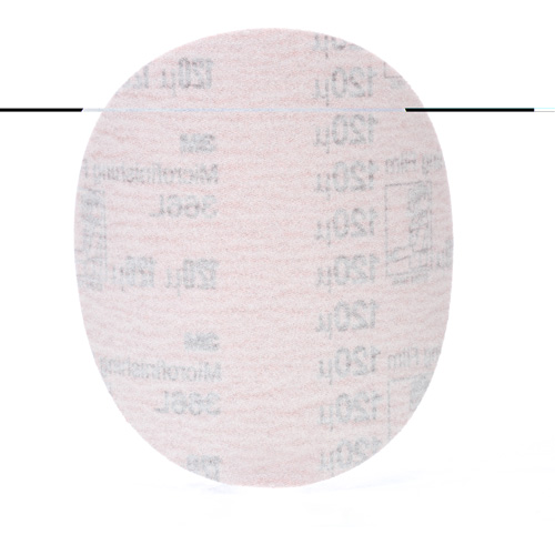 Hookit Microfinishing Film Disc 366L, 5" Dia., 120 Grit, Aluminum Oxide, 3 mils Southpoint Industrial Supply
