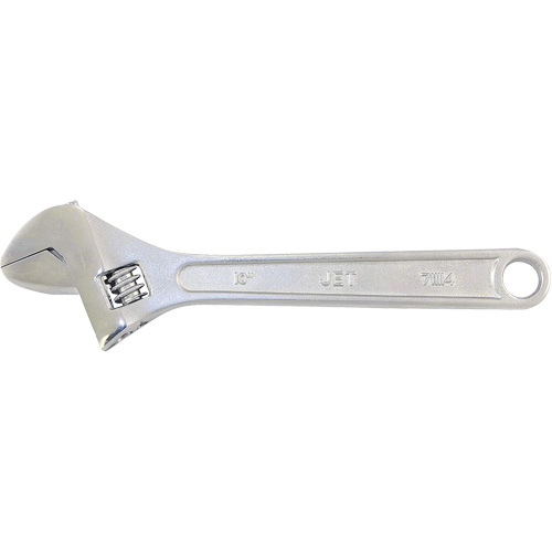 AW-10 Cl&eacute; ajustable, Cl&eacute; r&eacute;glable, Cl&eacute; &agrave; molette, Cl&eacute;s r&eacute;glables, 10" lo, la max. 1-1/4", Chrome Southpoint Industrial Supply