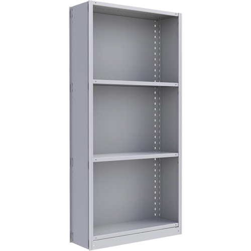 Interlok Shelving Unit, Steel, Boltless, 800 lbs. Capacity, 36" W x 76" H x 24" D Southpoint Industrial Supply