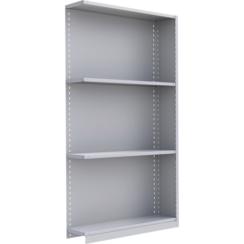 &eacute;l&eacute;ment de rayonnage Interlok, Acier, Sans boulons, Capacit&eacute; 550 lb, 48" la x 88" h x 18" p Southpoint Industrial Supply
