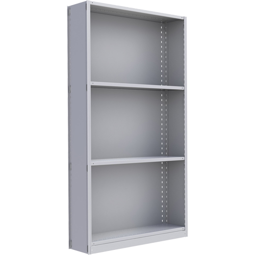 Interlok Shelving Unit, Steel, Boltless, 450 lbs. Capacity, 48" W x 88" H x 24" D Southpoint Industrial Supply
