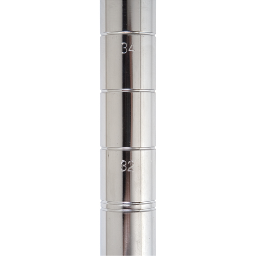 Montant pour &eacute;tag&egrave;res en treillis chromat&eacute; &agrave; usage standard, 63" ha Southpoint Industrial Supply