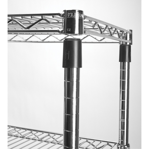 Chariots &agrave; pousser, Chrom&eacute;, 36" x 60" x 14", Capacit&eacute; 800 lb Southpoint Industrial Supply