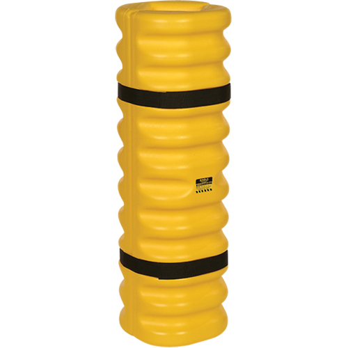 Column Protector, 4" x 6" Inside Opening, 13" L x 13" W x 42" H, Yellow Southpoint Industrial Supply